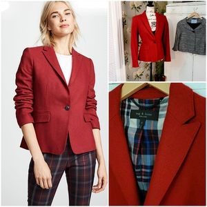 Rag&Bone Lexington Blazer in Red Melange